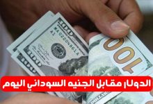 الدولار مقابل الجنيه السوداني اليوم